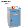 DW-31-A ABS hosiptal standard bedside table medical cabinet